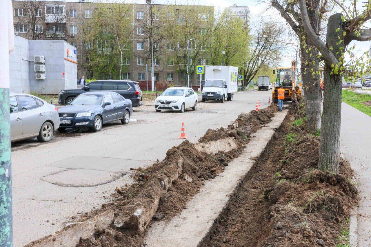 На улице Февральской приступили к ремонту дороги | 24.04.2024 | Подольск -  БезФормата